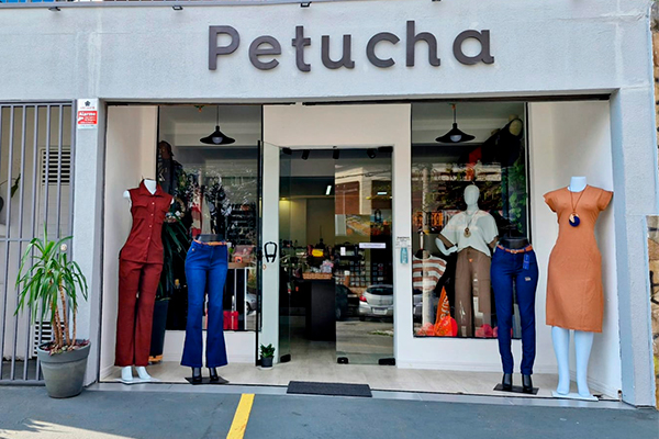 Fachada da loja